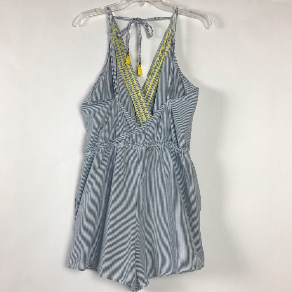 Lucky Brand Santa Margarita Cover-Up Romper - Picture 7 of 10